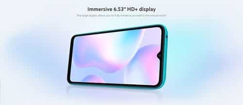 Xiaomi Redmi 9A display screen