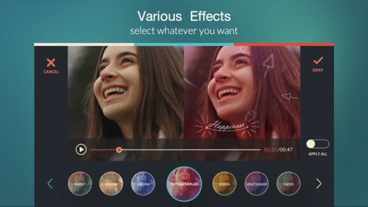 FilmoraGo best editing video app