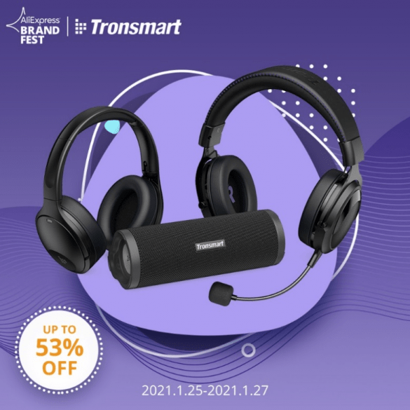 Tronsmart Launches 3 New Products in 2021 on Aliexpress