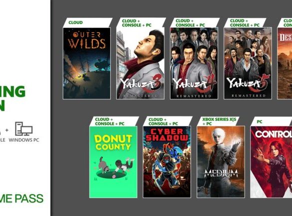 Xbox Game Pass list of games - Late January - 2021