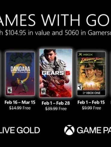 Xbox Live Gold Free Games List for February 2021