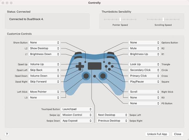 Ps5 controller for macbook pro