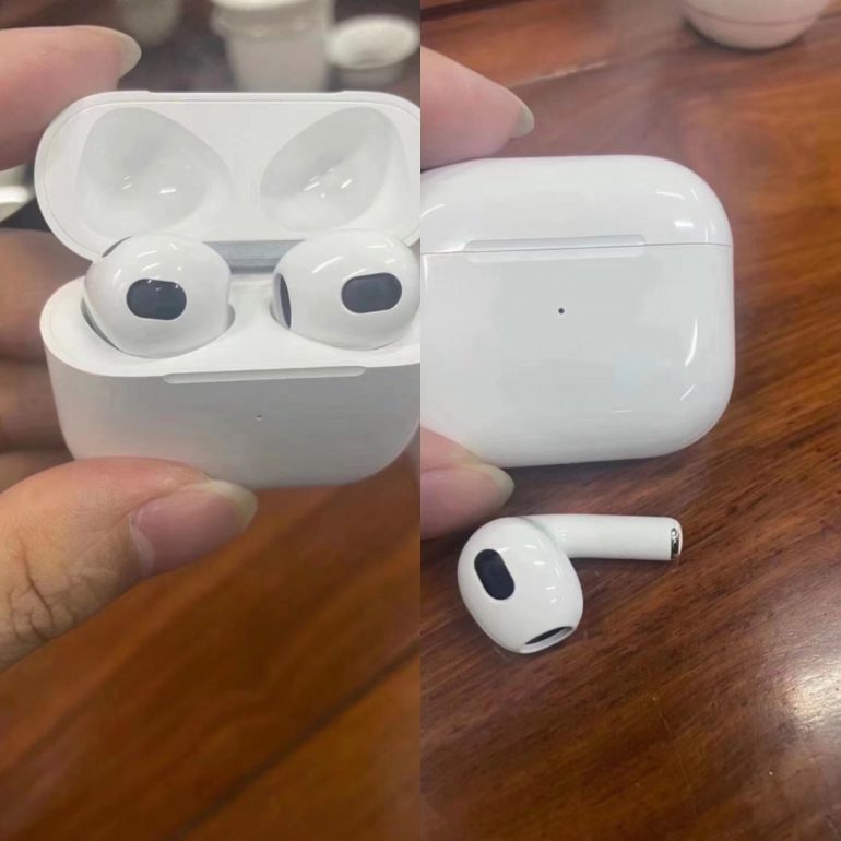 Apple AirPods 3 Leaked Pictures & Design