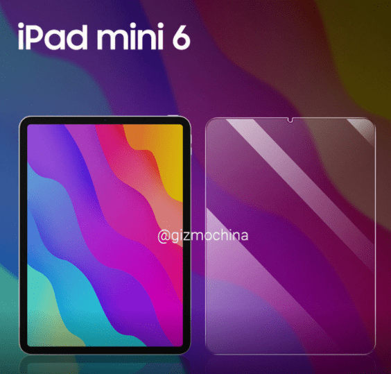 leaks reveal the design of the upcoming iPad mini 6