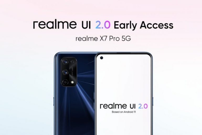 Realme X7 Pro Starts receive Android 11 Based on Realme UI 2.0