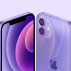 Download New Iphone 12 Purple Wallpapers Full HD Resolution