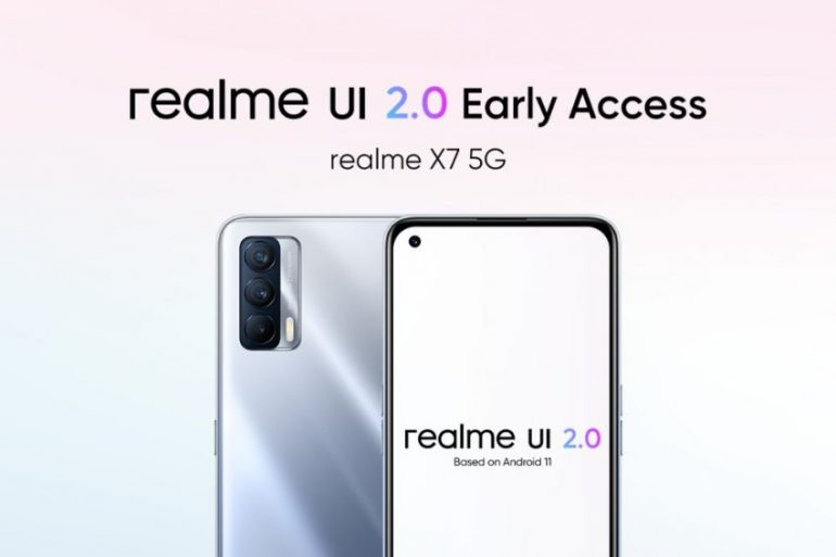 Realme X7 Starts getting Android 11 Based On Realme UI 2.0