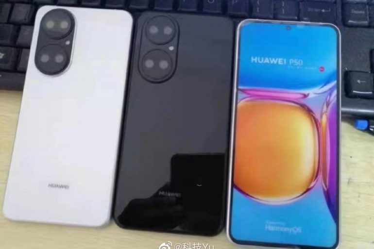 Live photos leaks for the upcoming P50 from Huawei