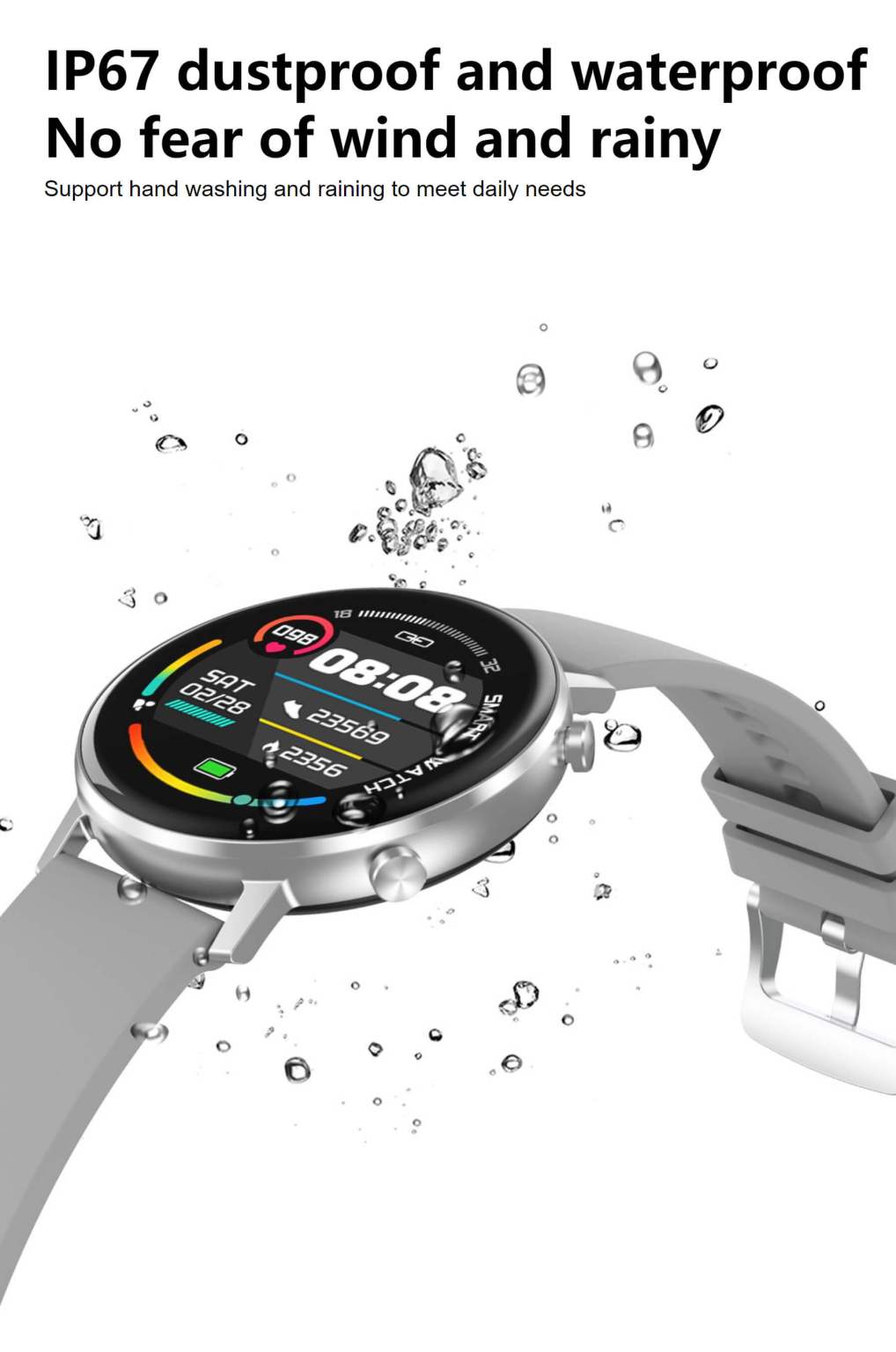DT96 Smartwatch Waterproof