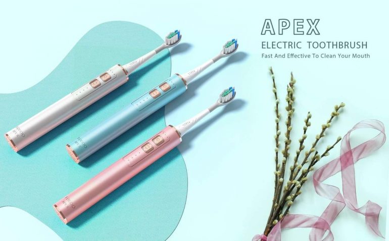 Review FOSOO APEX Rechargeable Sonic Electric Toothbrush for only $59.99