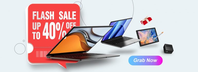 Chuwi is having a flash sale today-Up to 40% off