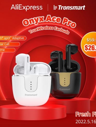 Tronsmart Onyx Ace Pro TWS Earbuds With Qualcomm® aptX™ Adaptive Audio Decoding
