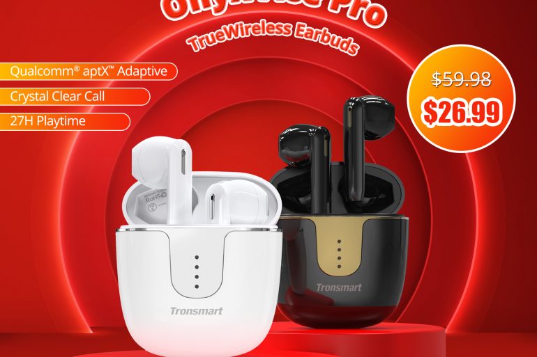 Tronsmart Onyx Ace Pro TWS Earbuds With Qualcomm® aptX™ Adaptive Audio Decoding