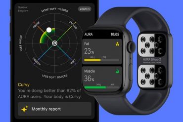 Apple Watch supports body fat tracking via AURA Strap 2