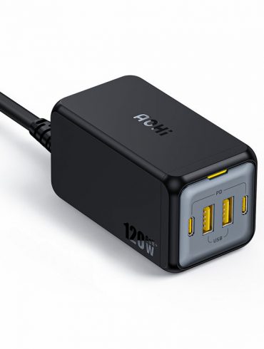AOHI Magcube 120W Desktop Charger with 4 Dual-Port for only $89.99