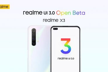 Realme Starts rolling out Realme UI 3.0 for Realme X3 Based on Android 12