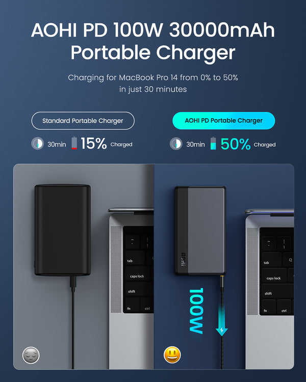 AOHI 30000mAh Power Bank