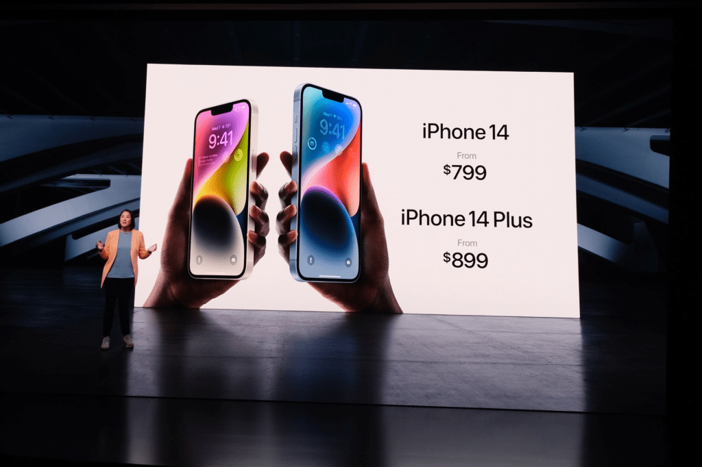 Apple iPhone 14 price