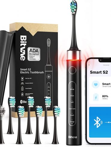 Bitvae Sonic Electric toothbrush with Smart App for only $36.99 on Amazon