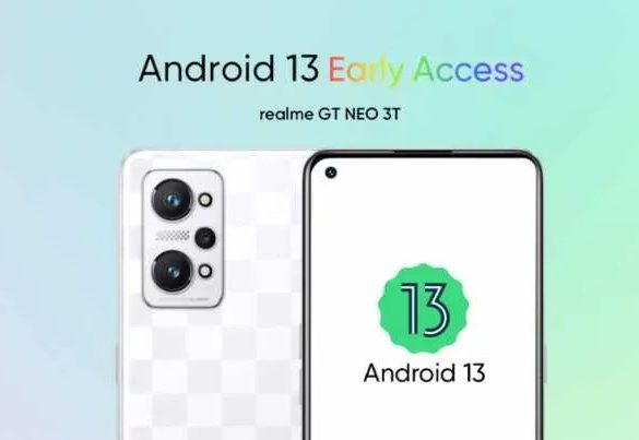 Realme starts rolling out Android 13 for Realme 9i 5G and Realme GT Neo 3T