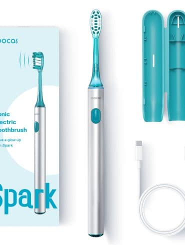 Soocas Spark Silver Sonic Toothbrush for only $23.76 on Black Friday