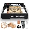 ACMER P1 Laser Engraver 10W with 400x410mm Engraving Range for only $449