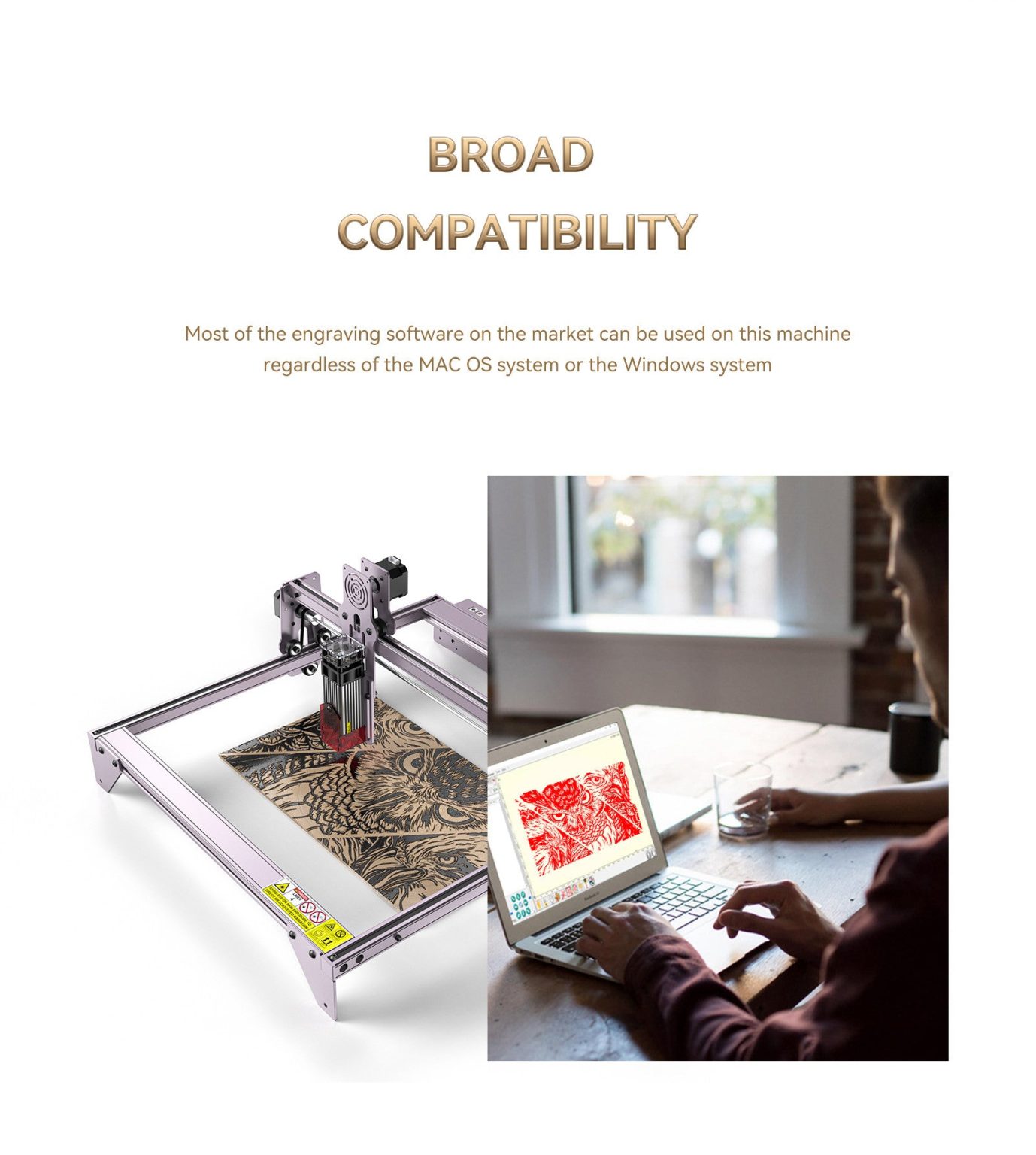 Atomstack A5 Pro Redefining Precision in Laser Engraving for only €154. ...