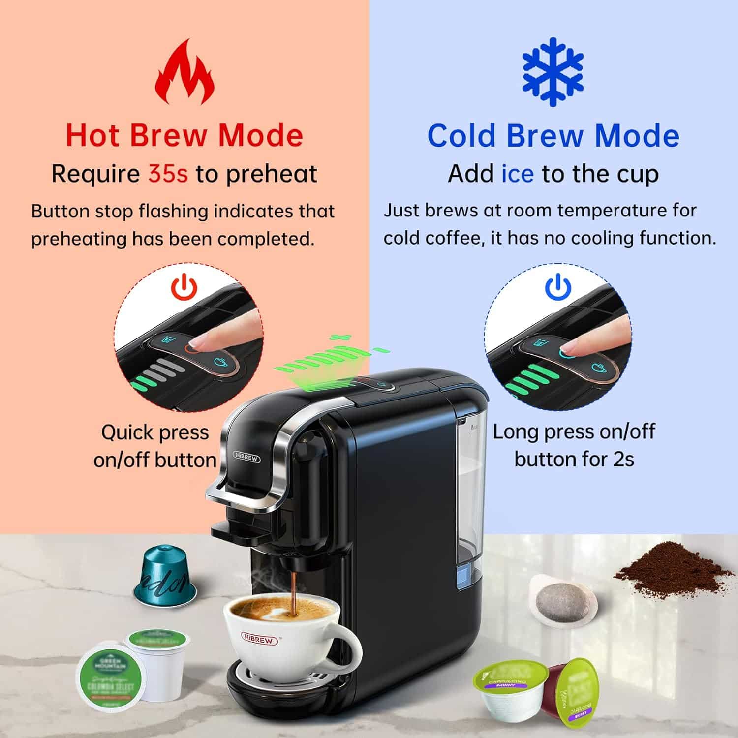 HiBREW H2B Coffee Machine