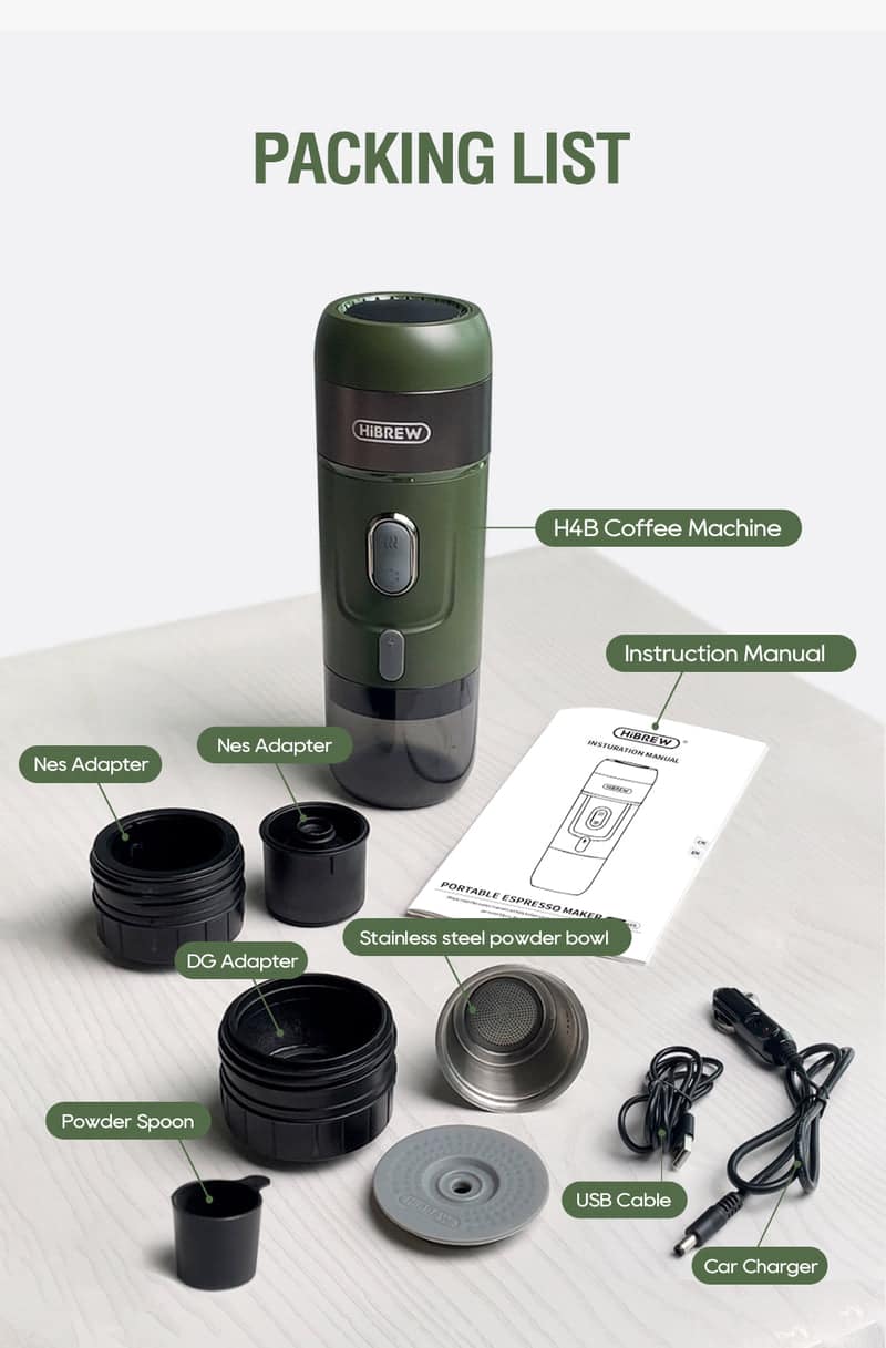 HiBREW H4B Portable Coffee Machine