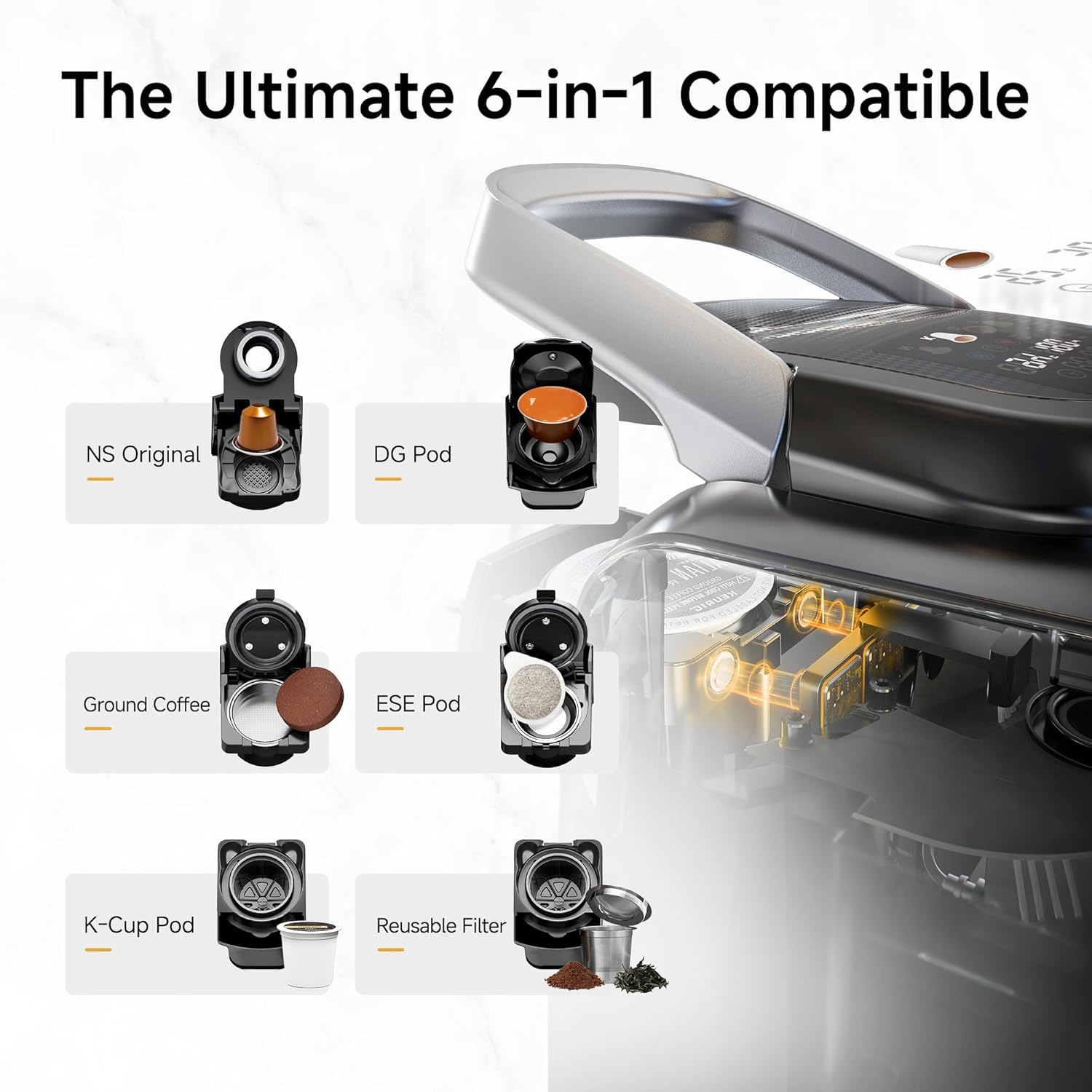 HiBREW H6 Coffee Machine