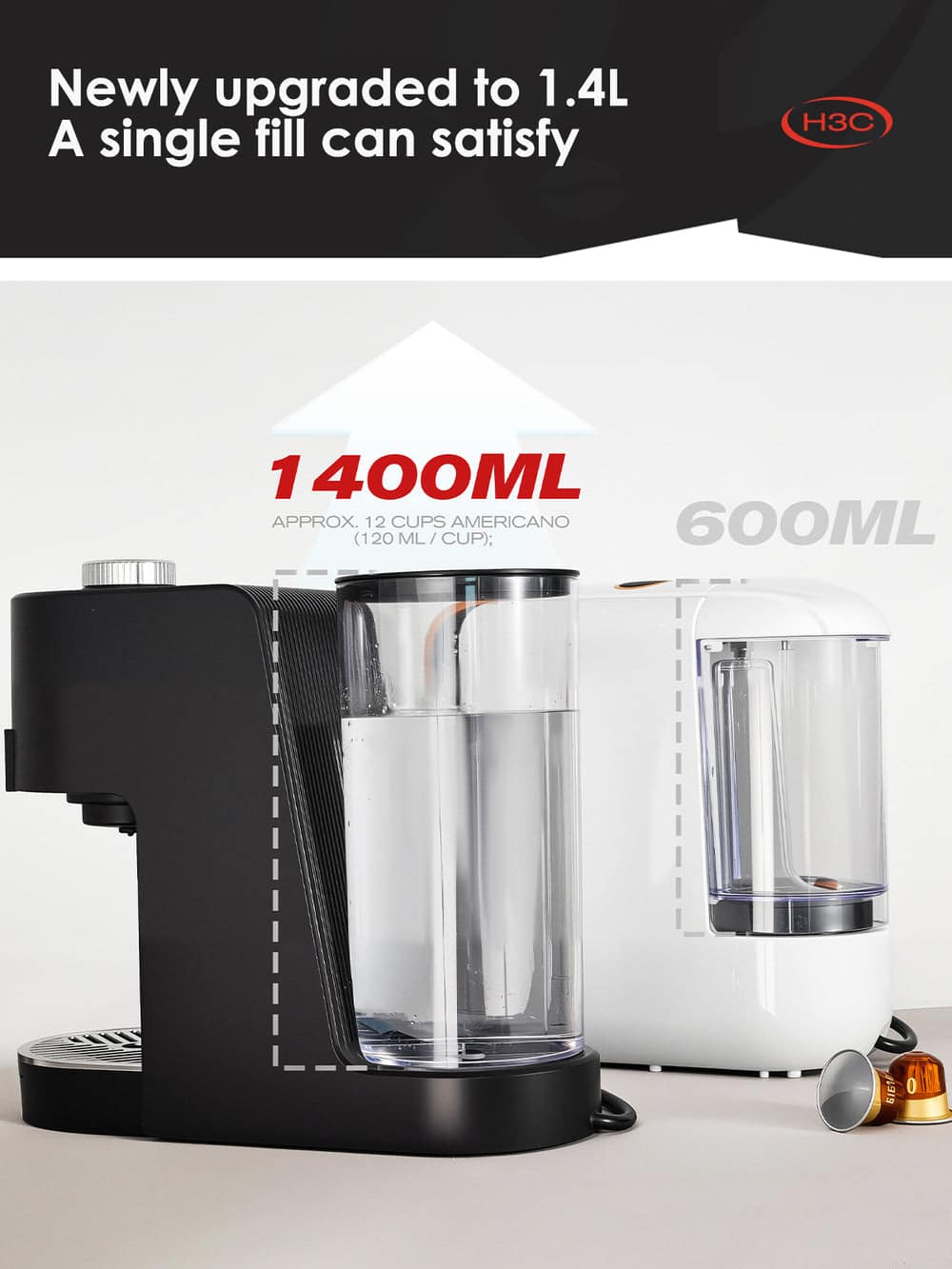 HiBREW H3C Coffee machine
