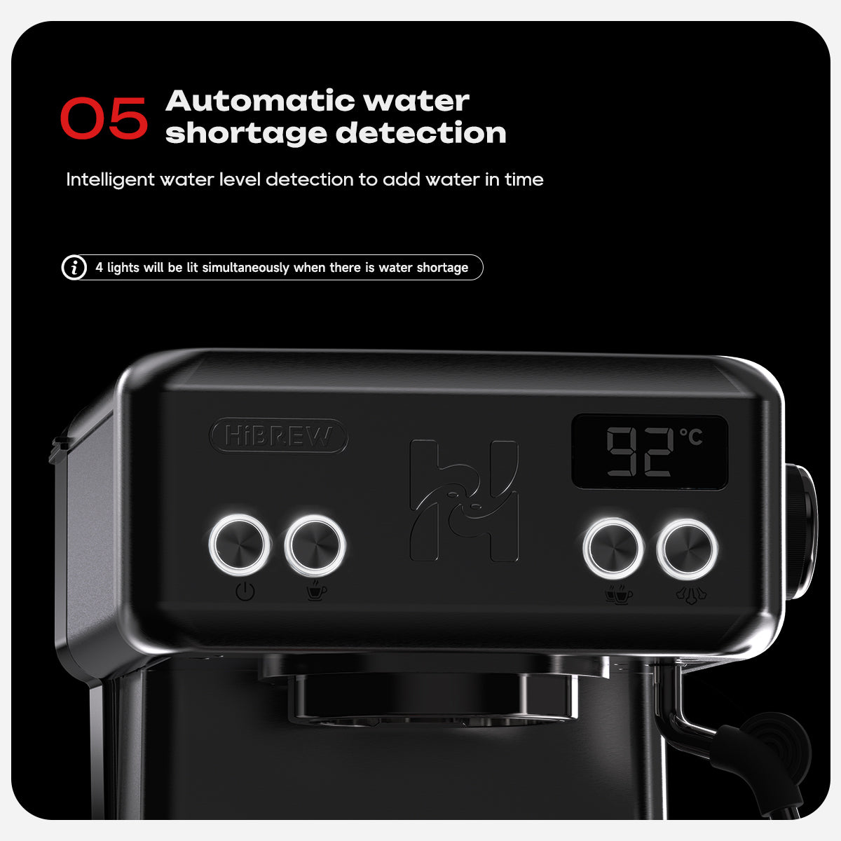 HiBREW H10 Coffee Machine 