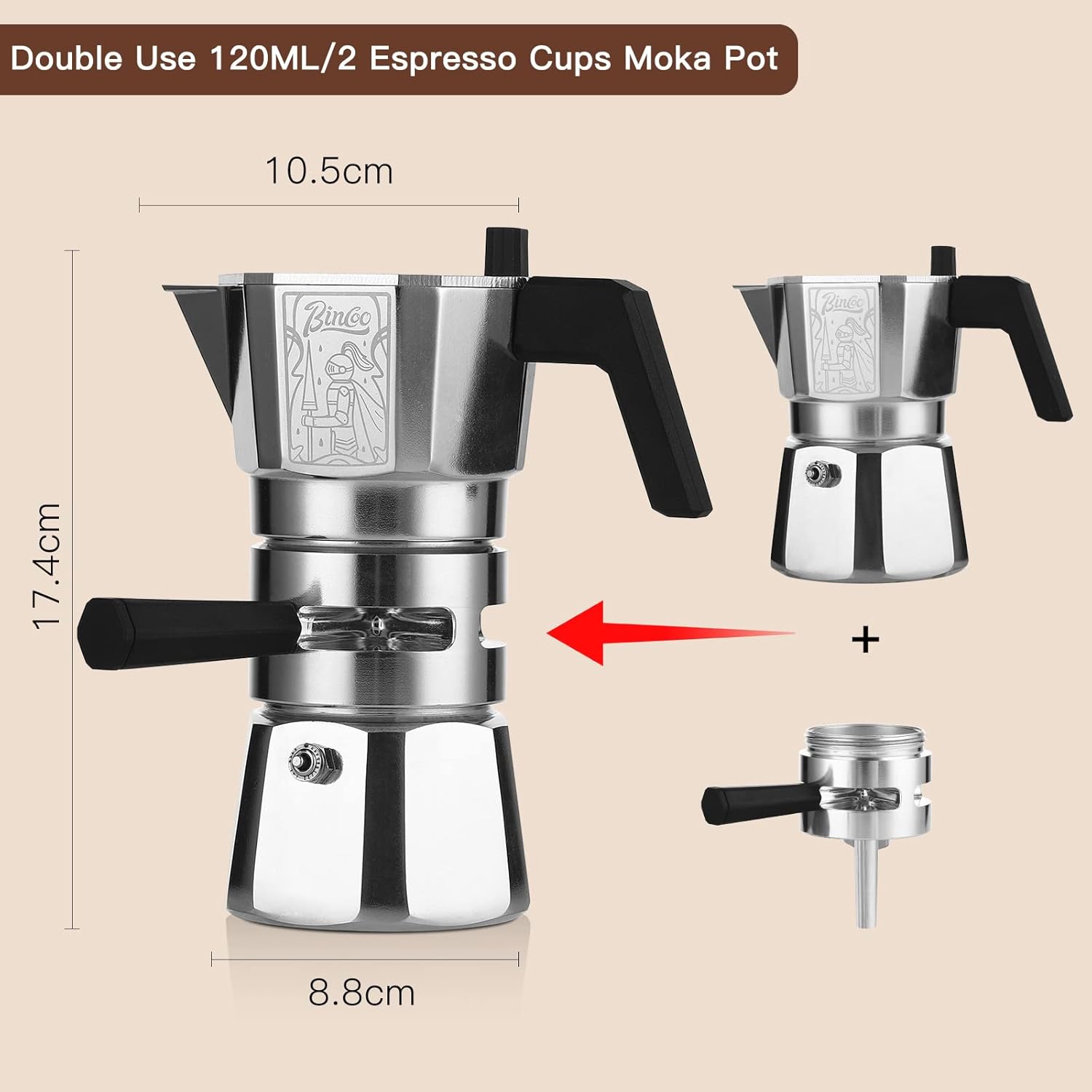Bincoo Moka Pot 