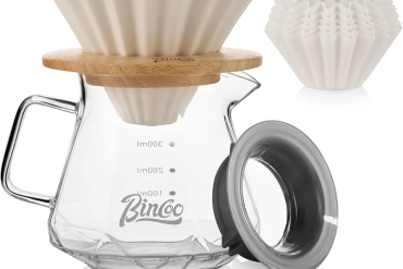 Bincoo Pour Over Coffee Set 3-in-1 – Elegant Brewing, Complete Experience 72 Bincoo Pour Over Coffee