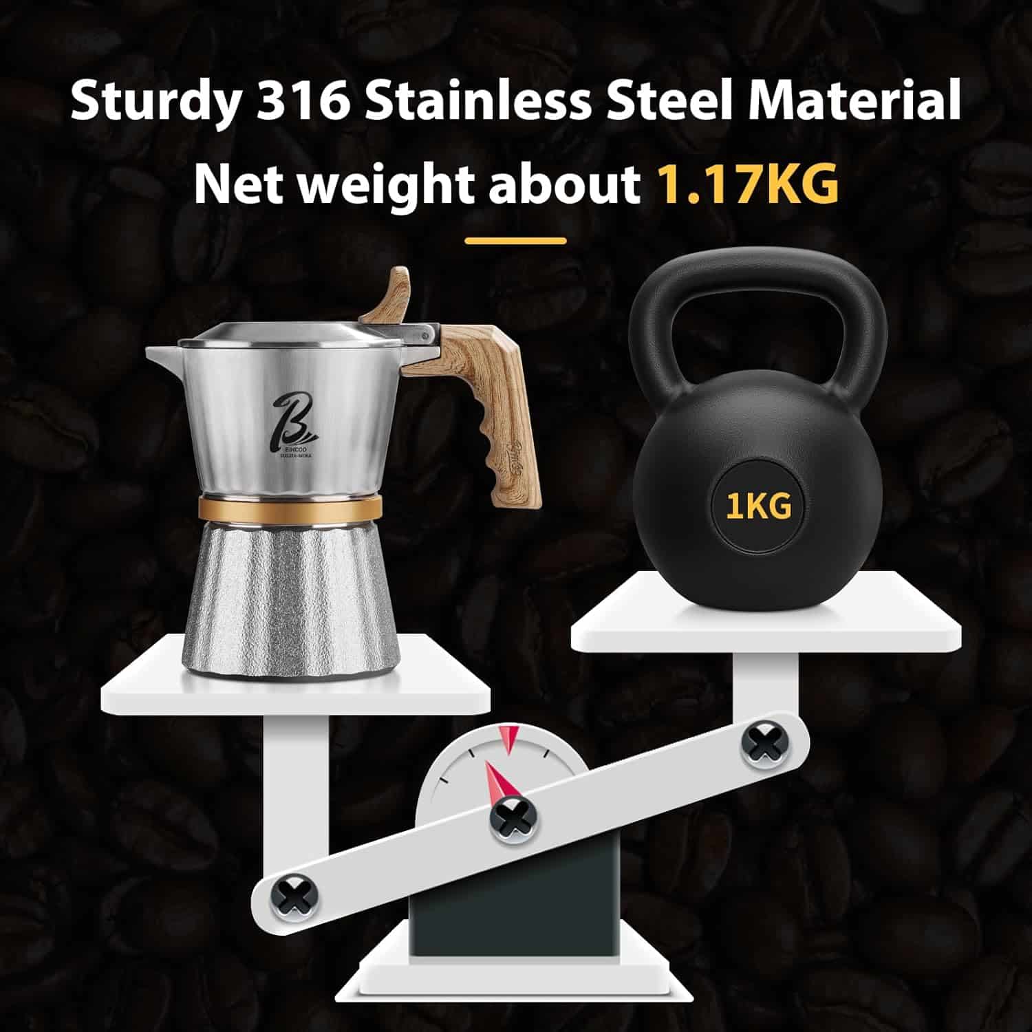 Bincoo Moka Pot