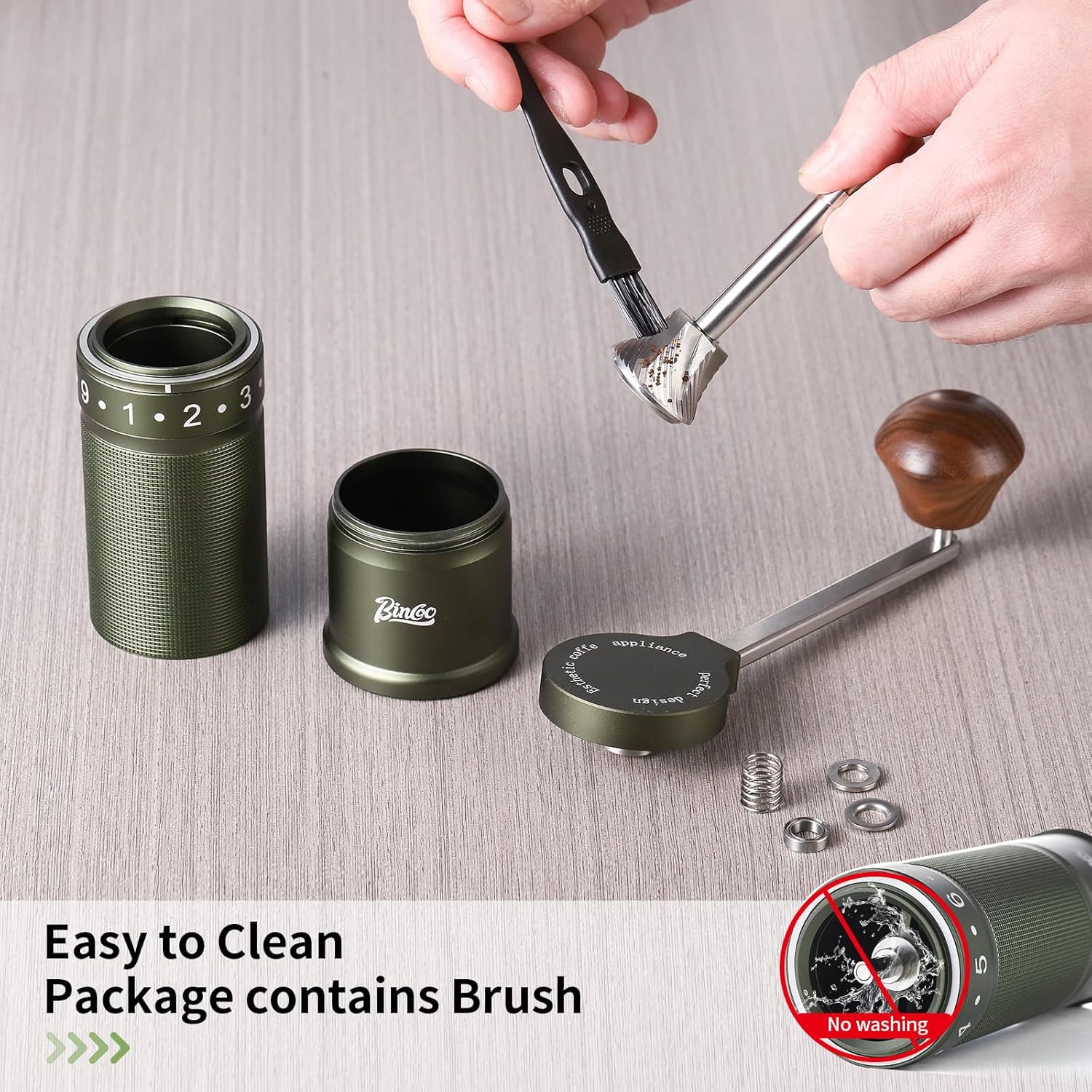 Bincoo Manual Coffee Grinder 
