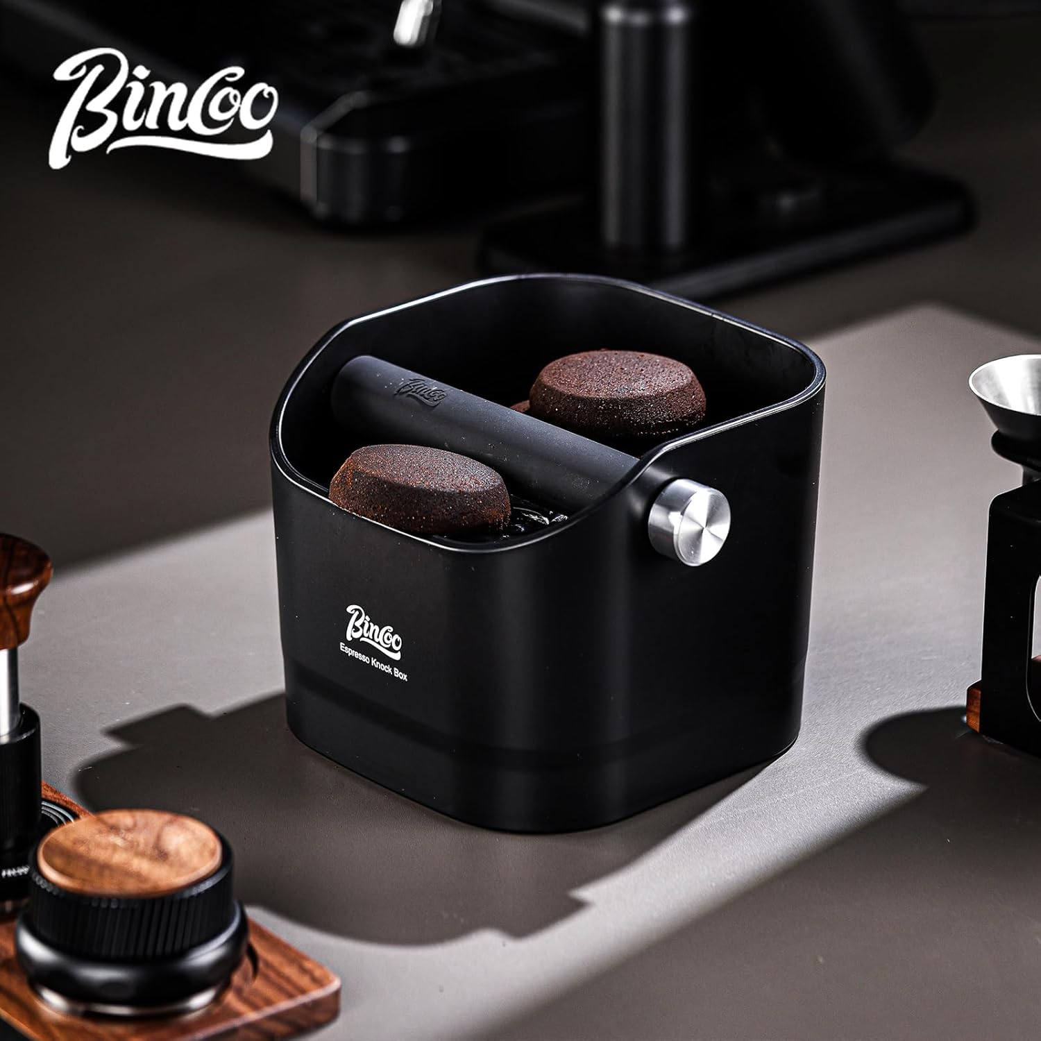 BINCOO Espresso Knock Box