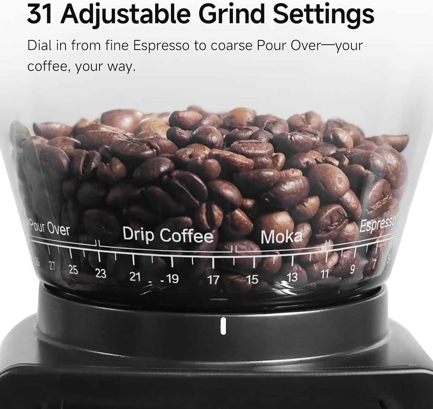 HiBREW G3 Coffee Grinder
