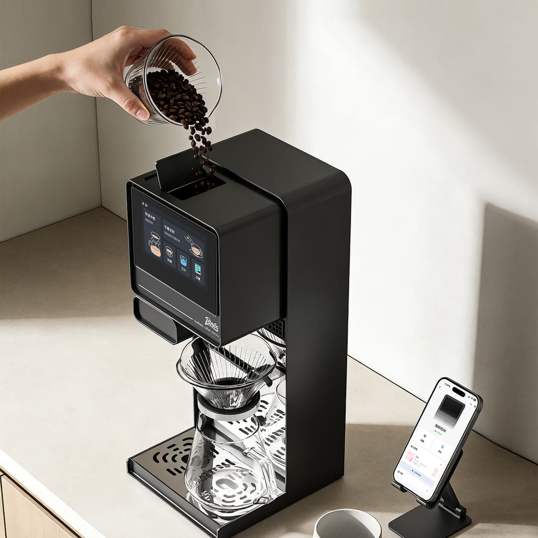 Bincoo Automatic Smart Pour Over Coffee Machine