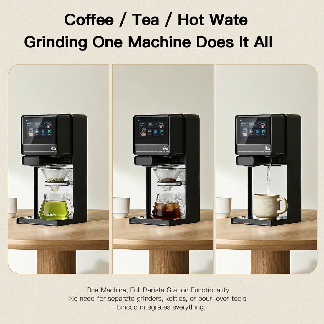 Bincoo Automatic Smart Pour Over Coffee Machine