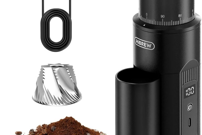 HiBREW G5 Mini Coffee Grinder Review – Compact, Wireless Precision for Coffee Lovers on the Go 32 HiBREW G5 Mini Coffee Grinder