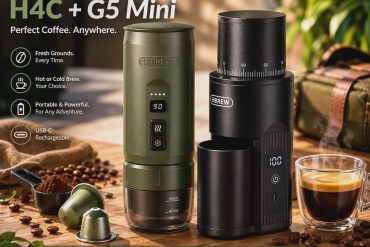 HiBREW H4C Portable Coffee Maker + G5 Mini Coffee Grinder – The Ultimate Portable Coffee Set for Fresh Coffee Anywhere 16 HiBREW H4C+ G5 Mini Combo