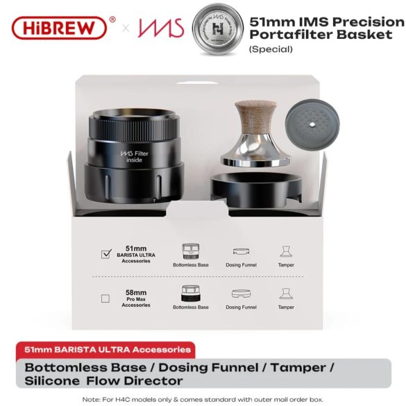 HiBREW 51mm IMS BARISTA Ultra Accessories