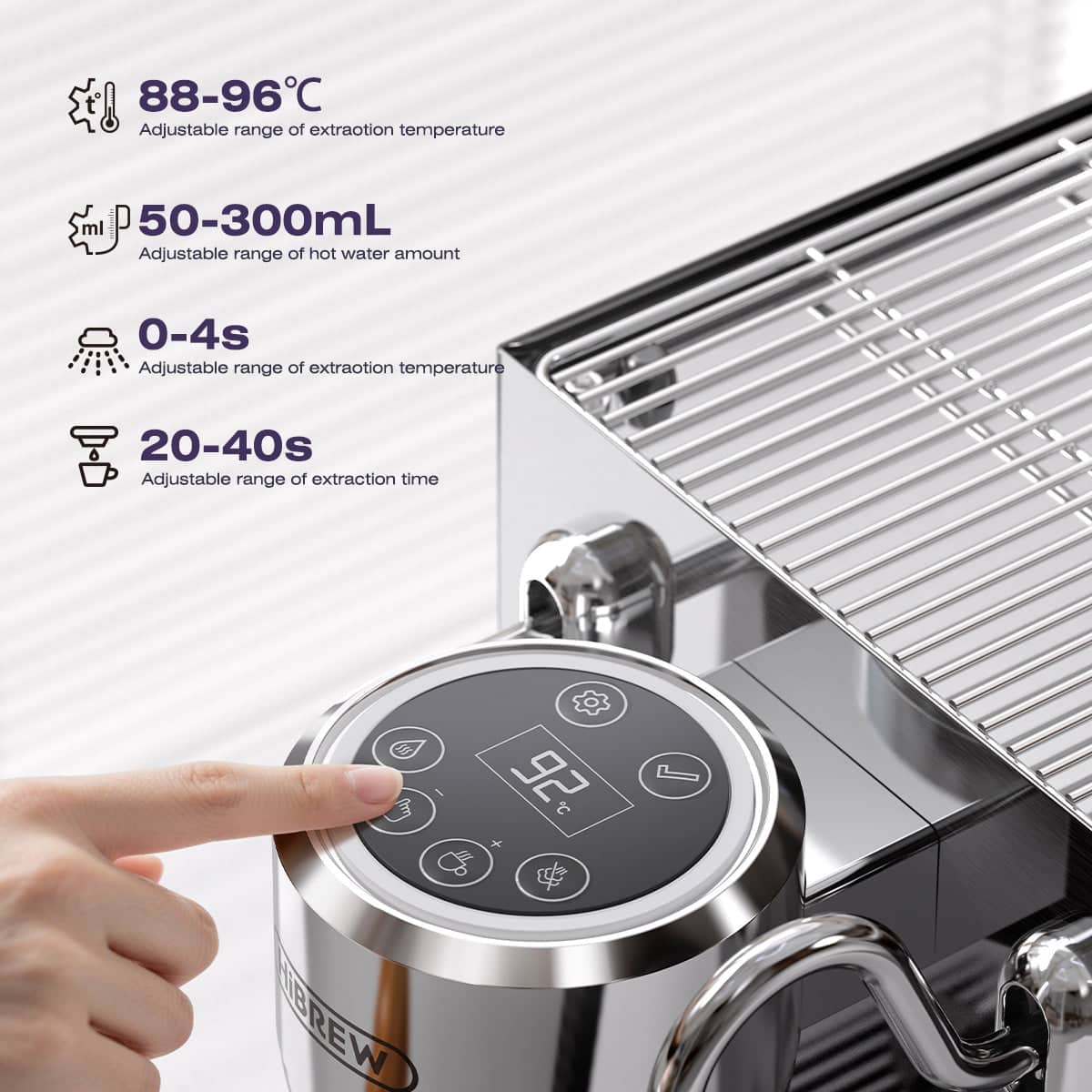 HiBREW H21 Coffee Machine Review: Precision Espresso with Professional-Level Control 19 HiBREW H21 Coffee Machine