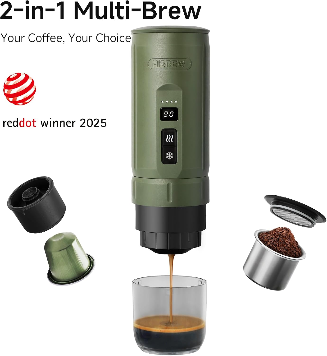 HiBREW H4C Portable Coffee Maker: The Best Travel Espresso Maker for 2026 21 HiBREW H4C Portable Coffee Maker