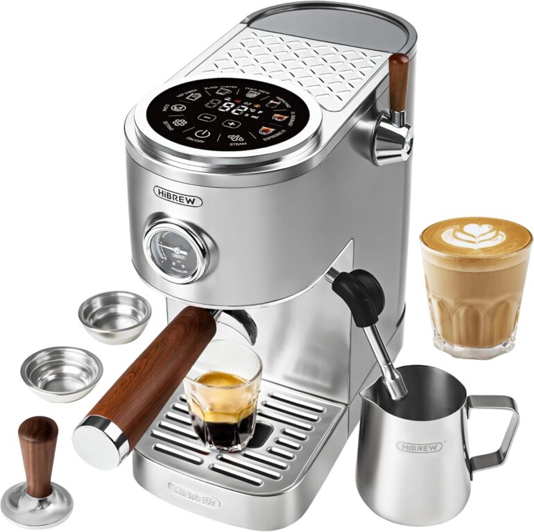 HiBREW H13 Coffee Machine Review: Professional Dual Boiler Performance for the Ultimate Home Barista 16 HiBREW H13 Coffee Machine