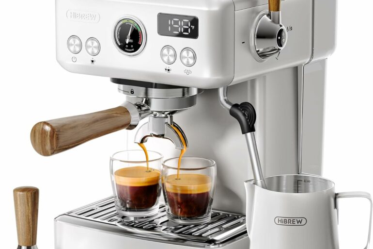 HiBREW H10 Plus Espresso Machine: Professional Brewing, Powerful Steam, and Latte Art Mastery 47 HiBREW H10 Plus Coffee machine