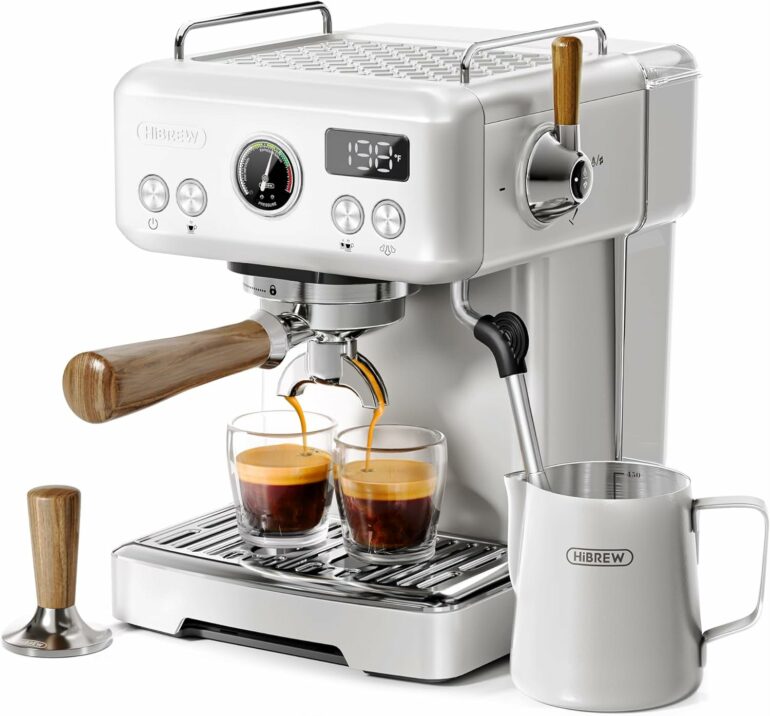 HiBREW H10 Plus Espresso Machine: Professional Brewing, Powerful Steam, and Latte Art Mastery 16 HiBREW H10 Plus Coffee machine