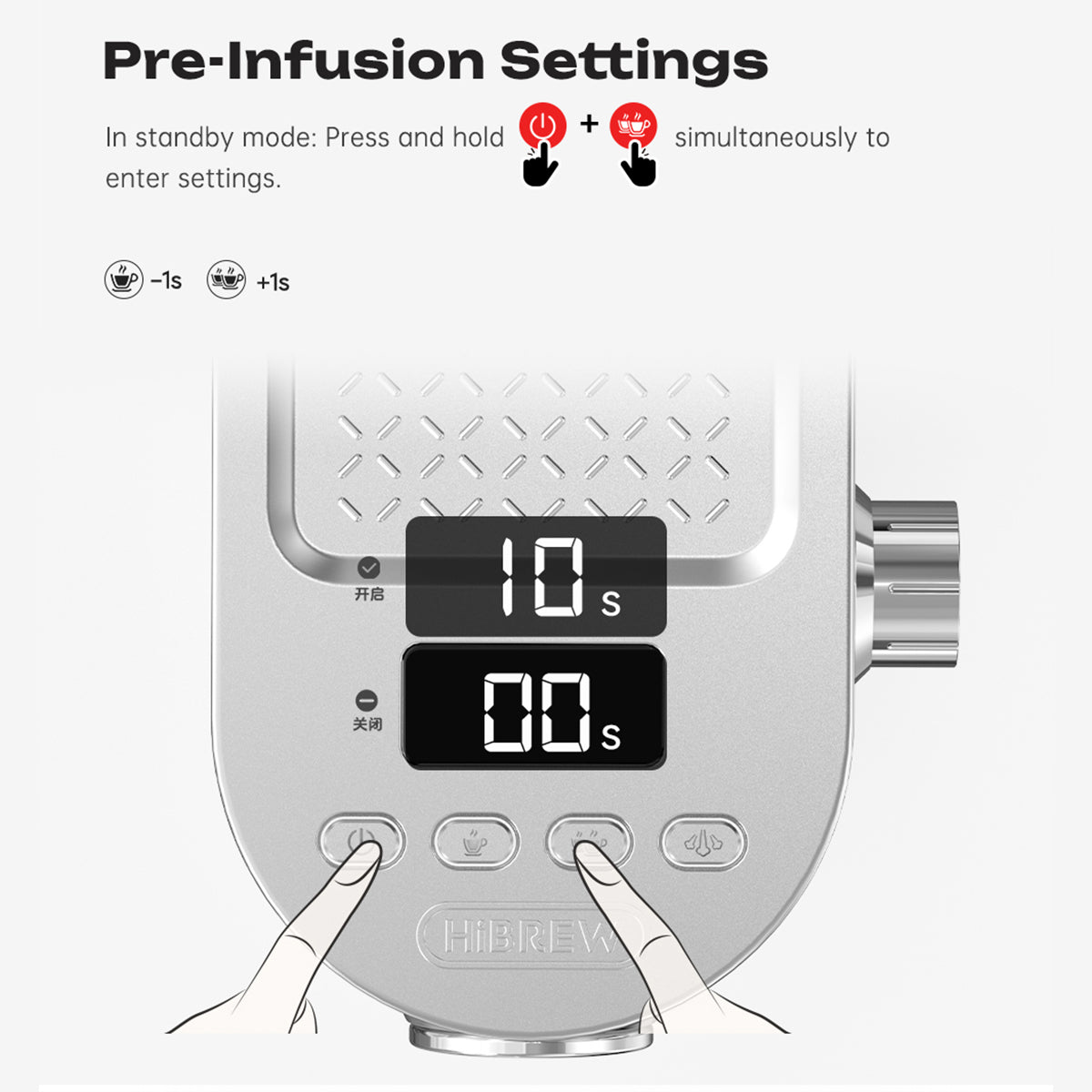 HiBREW H10B Plus Coffee Machine: A Professional Espresso Experience at Home 23 HiBREW H10B Plus Coffee Machine