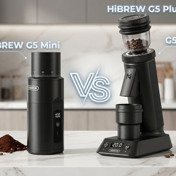 HiBREW G5 Mini vs HiBREW G5 Plus Coffee Grinder